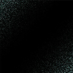 Blue glitter texture. Shiny sparkles on black background. Eps 10