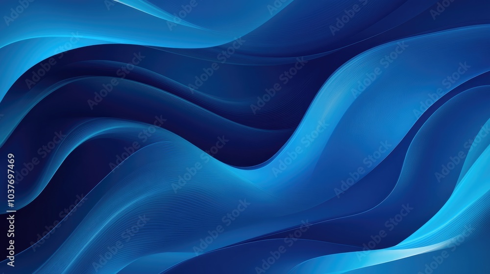Poster captivating abstract background featuring a dynamic gradient of blue hues offering an artistically d