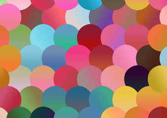 Abstract background of bubbles
