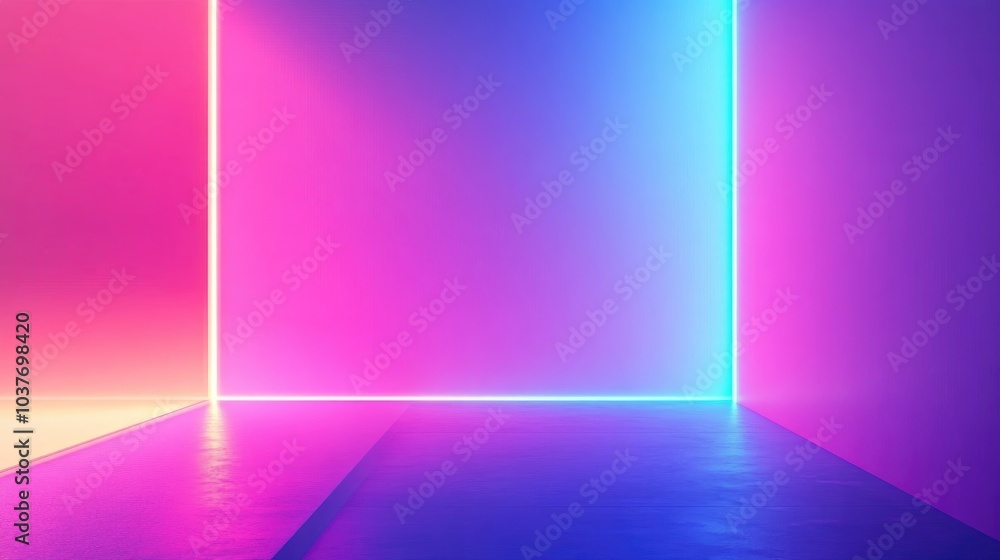Poster holographic iridescent texture with neon colors abstract gradient backdrop 3d gradient background cr