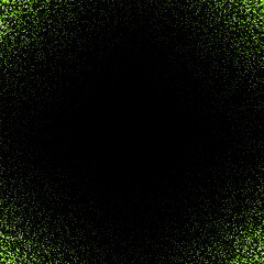 Color Green Confetti background. Border dot texture. Eps 10