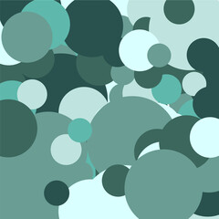 Blue circles. Vector abstract background. Eps 10