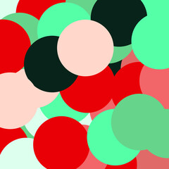 Color glitter isolated on black background. Raster version. Eps 10