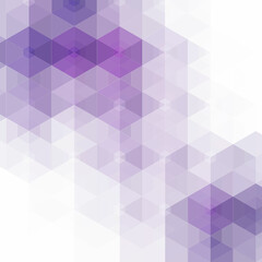 Light BLUE vector layout with hexagonal shapes. Glitter abstract illustration in hexagonal style. New design for website's poster, banner. Eps 10