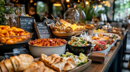 Obraz premium Berlin style brunch 