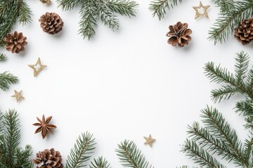 Christmas Decoration Frame.