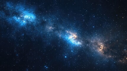 High definition star field background depicted in 3D cartoon rendering Colorful starry night sky texture representing outer space