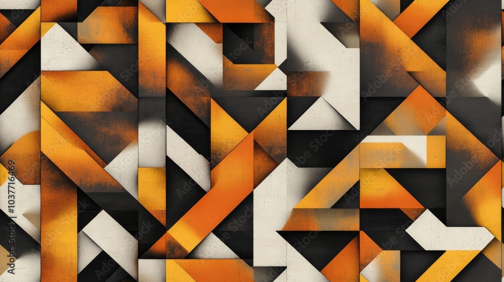 Poster geometric abstract backgrounds suitable for design applications
