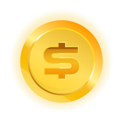 gold dollar symbol