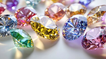 Fototapeta premium Sparkling Gemstones