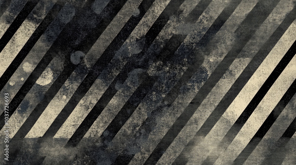 Aufkleber abstract grungy pattern featuring diagonal hatching and circles dark seamless texture with crisscros