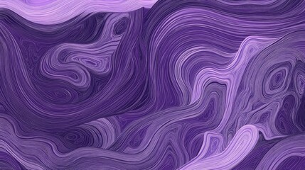 Obraz premium Hand drawn squiggly lines in a digital abstract style Unique purple vector illustration with a minimalist aesthetic