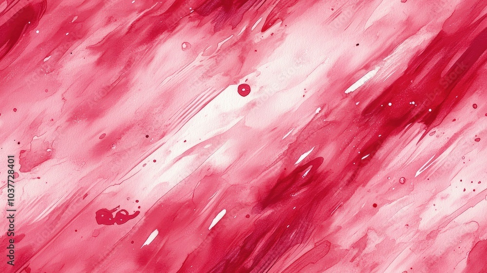 Poster abstract background featuring a hand painted fantasy texture created with gouache and watercolor inc