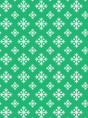Seamless snowflake pattern. Vector illustration