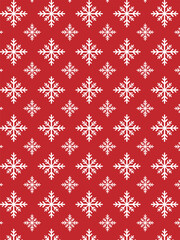 Seamless snowflake pattern. Vector illustration