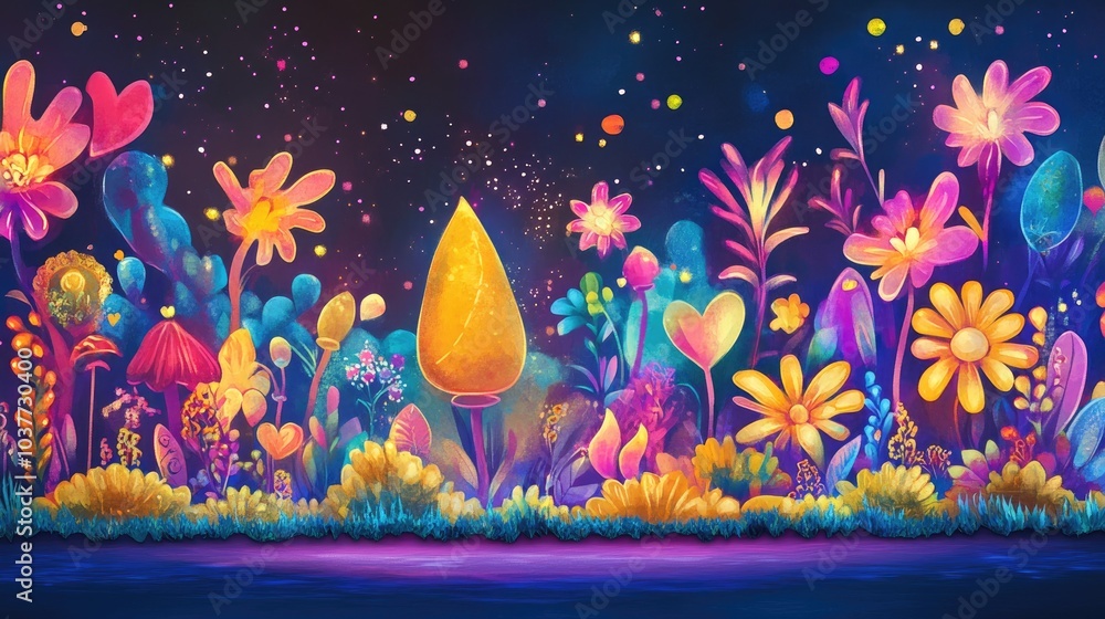 Poster celebration backdrop suitable for festive events featuring vibrant colors and dynamic elements that 
