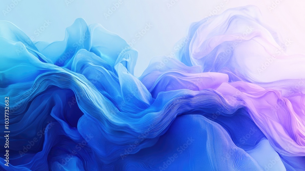 Poster captivating abstract background featuring a dynamic gradient of blue hues offering an artistically d