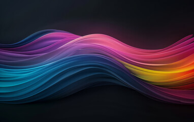 Fototapeta premium Technological sense of fashion color texture commercial background