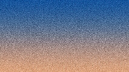 Elegant Brown to Blue Gradient Background with Soft Noise Effect. Perfect for Adding a Contemporary, Textured Touch to Digital Design Projects, Web Banners or Creative Content with Unique Color Shifts