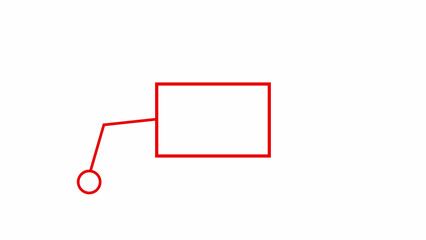  the hood element. network conceft on black background	