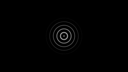 Radio wave screen background