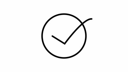 illustration of tick mark