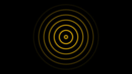 black and white circle