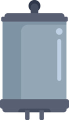 Electric water heater, boiler heating system, modern home appliance for providing hot water