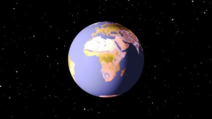 earth in space