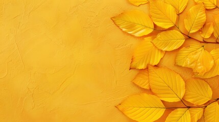 Fototapeta premium Explore the allure of shiny yellow leaf gold foil texture, perfect for adding elegance to any design project or artwork.