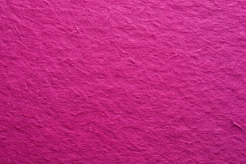 Macro shot of magenta handmade paper texture in forced perspective