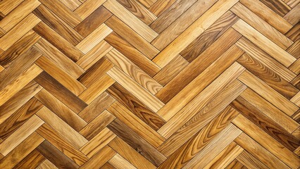 Macro wood parquet textured background with copy space frame for design