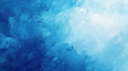 Abstract Blue Watercolor Background