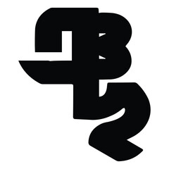  Bengali Connected Letters Vector Design for Typography