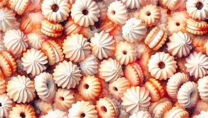 food pattern texture background