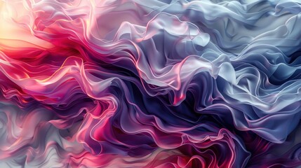Obraz premium Abstract Swirling Colors