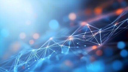 Global Networking communication future technology background information chain