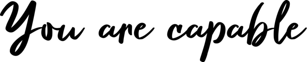 Positive Energy Sentences and Encouragement in Calligraphy Style