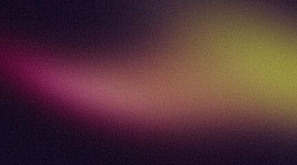 Dark magenta orange colour wave grainy gradient backdrop design. Abstract smooth colors flow noisy gradient texture, website header, poster, banner