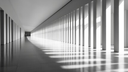 Modern Management Space with Clean Lines and Bright Light