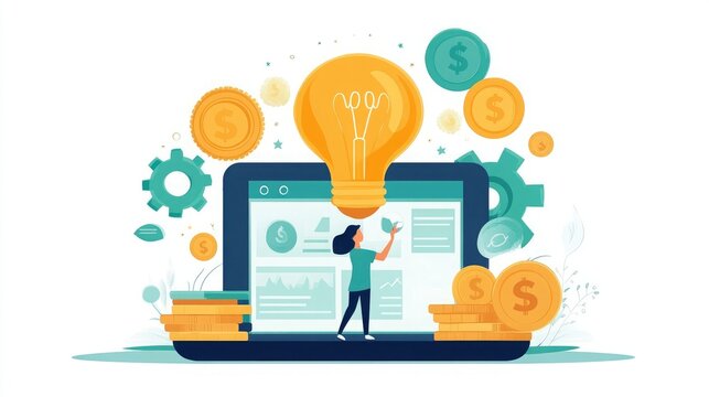 Business innovation based on alternative financial services