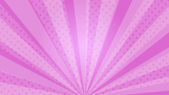Pink rays background animation