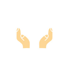 hand gesture vector element