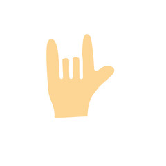 Obraz premium hand gesture vector element