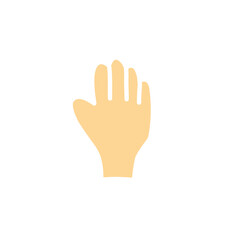 hand gesture vector element