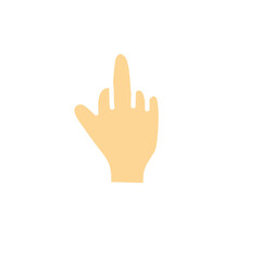 Obraz premium hand gesture vector element