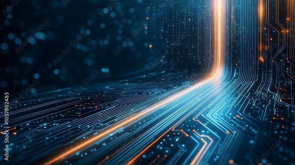 Poster ai-powered traffic control system optimizing vehicle flow in a smart city