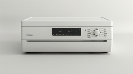 Obraz premium A household appliance on a white background - a practical and essential item in modern living. This appliance stands out against the pure white backdrop, representing convenience and functionality in 