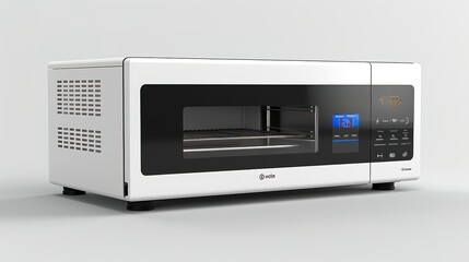 Fototapeta premium A household appliance on a white background - a practical and essential item in modern living. This appliance stands out against the pure white backdrop, representing convenience and functionality in 