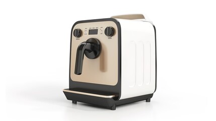 A household appliance on a white background - a practical and essential item in modern living. This appliance stands out against the pure white backdrop, representing convenience and functionality in 